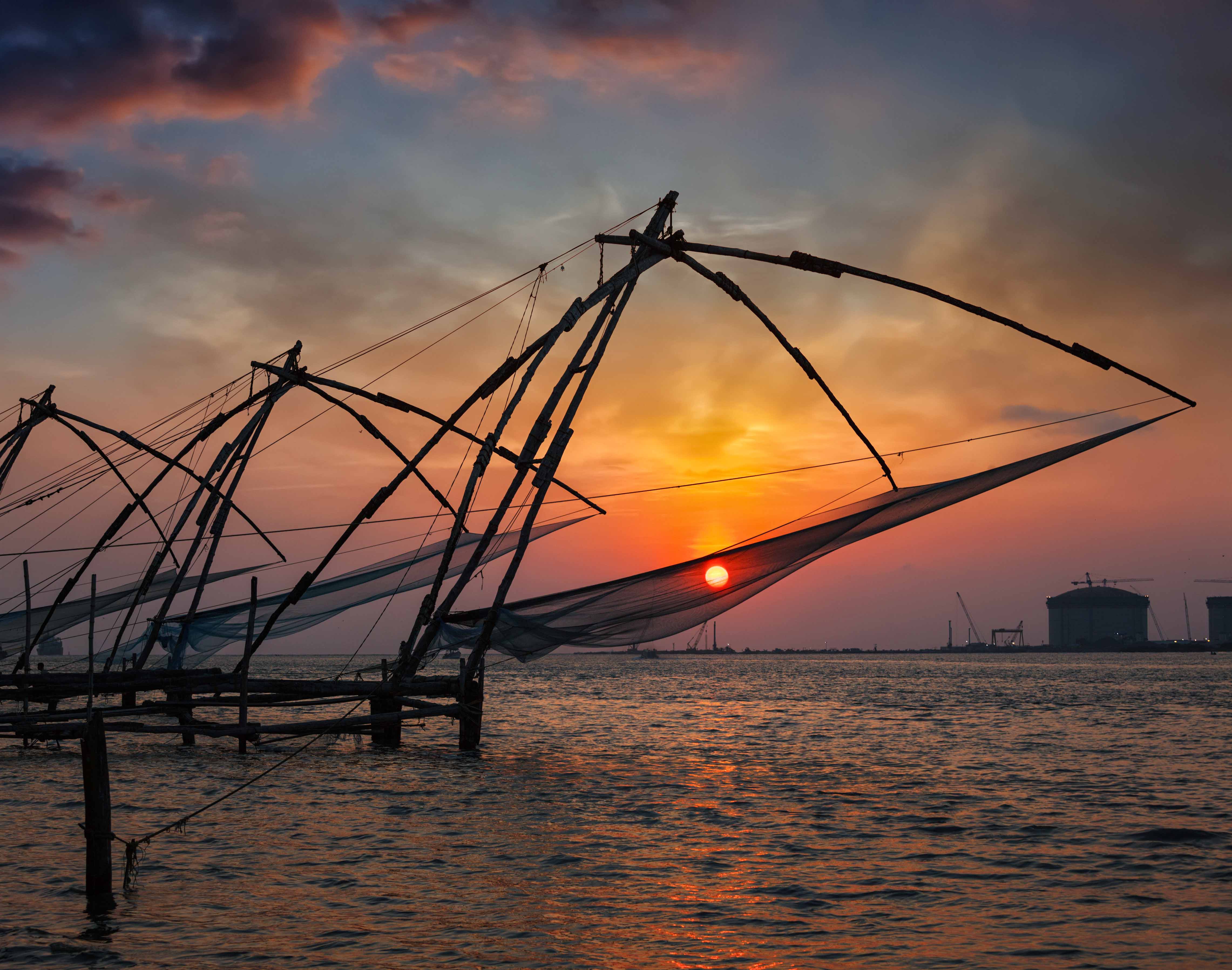 Chinese Fishing Nets — Kerala