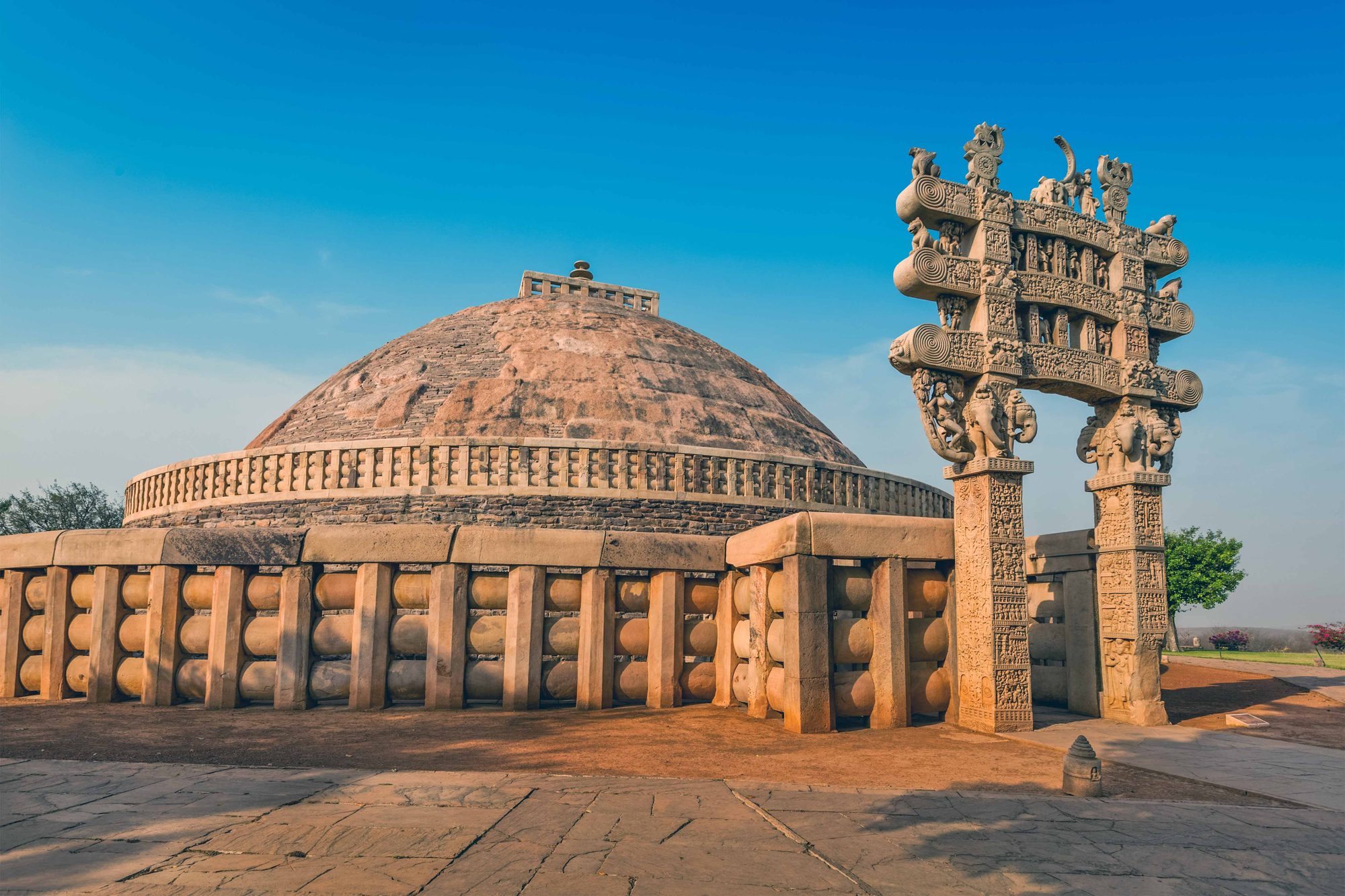 Great Stupa Sanchi Madhya Pradesh India — Madhya Pradesh