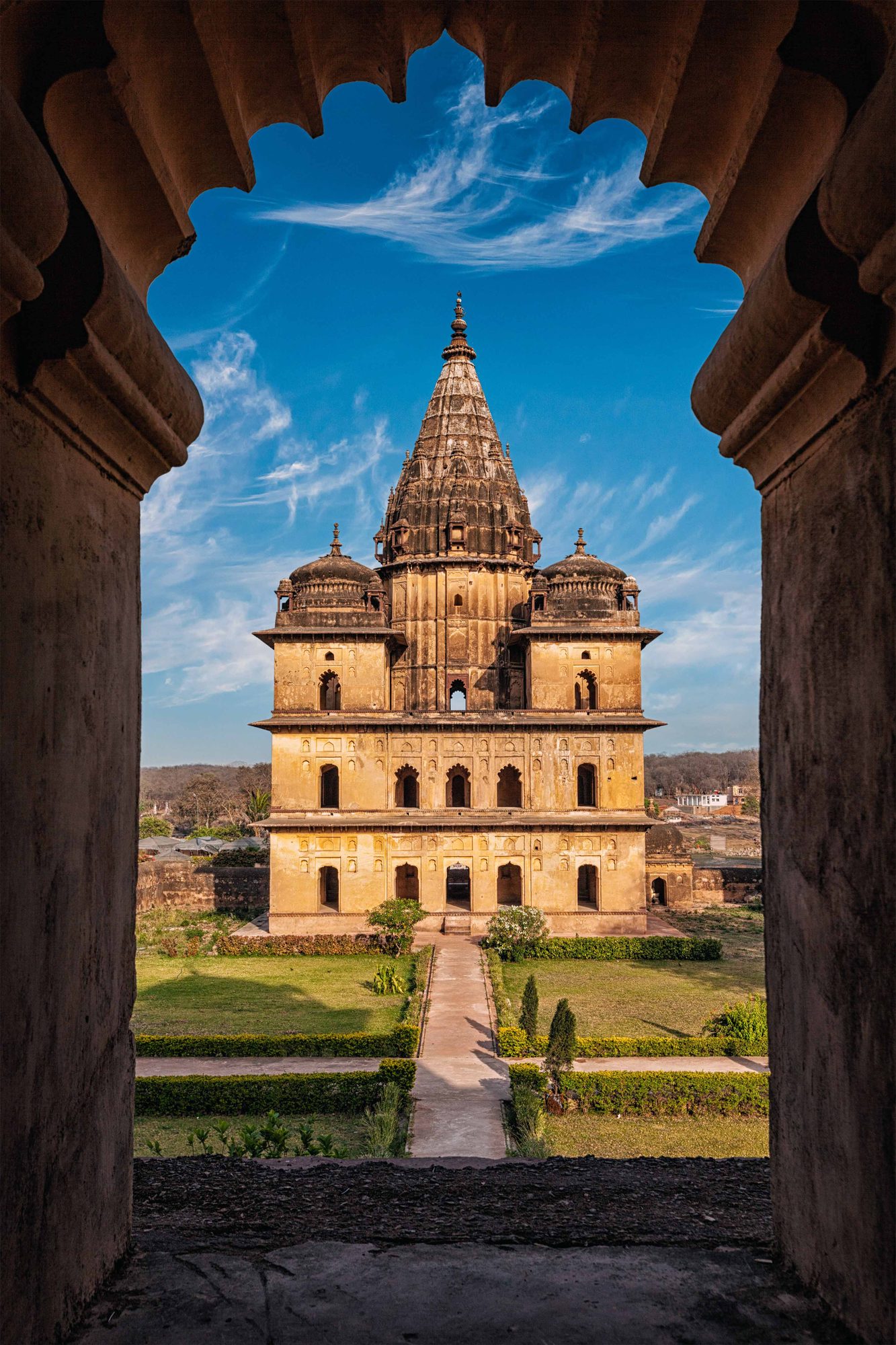 Royal Cenotaphs Of Orchha India — Madhya Pradesh